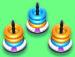 Joc de puzzle Hoop Stack Sort