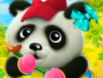 Panda fericit